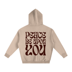 Greetings of Peace Hoodie (Beige)