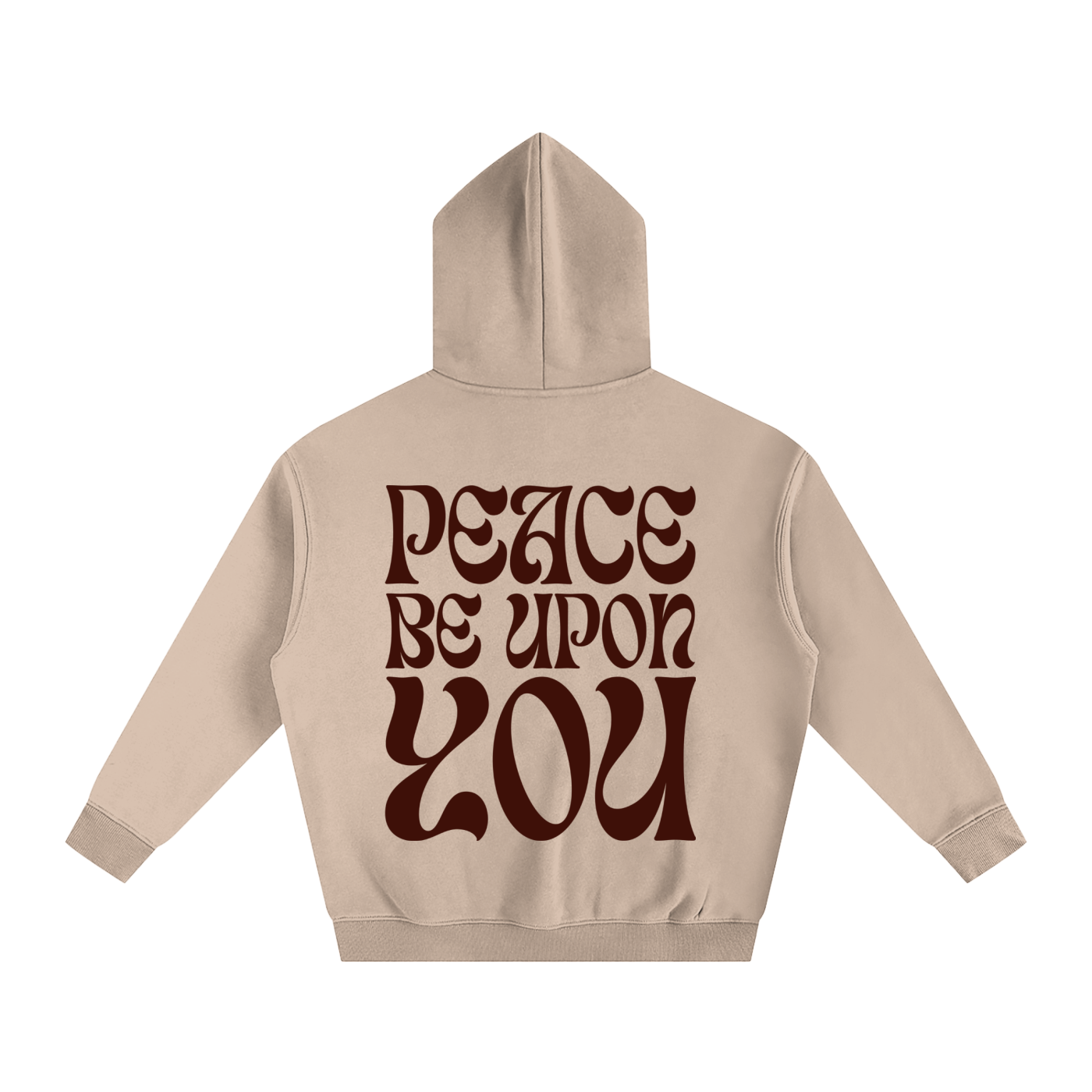 Greetings of Peace Hoodie (Beige)