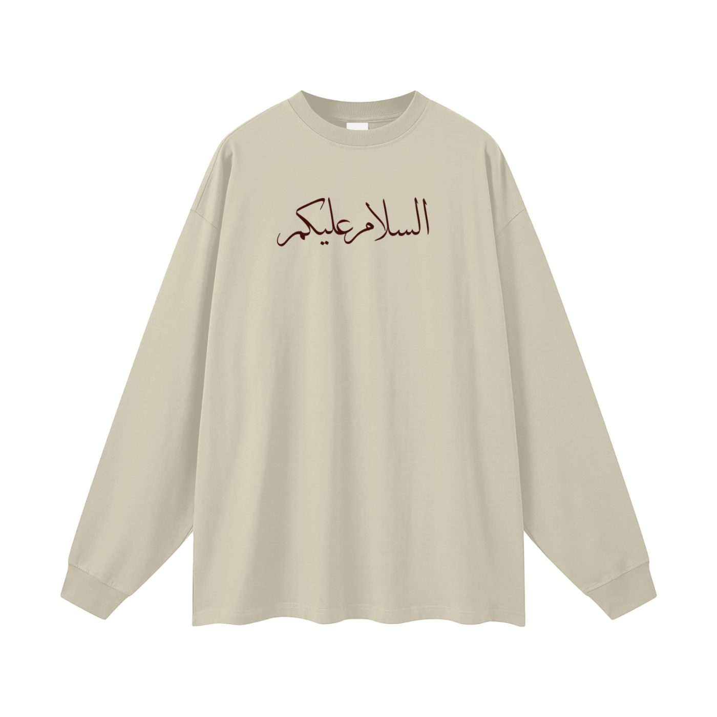 Greetings of Peace Long Sleeves (Beige)