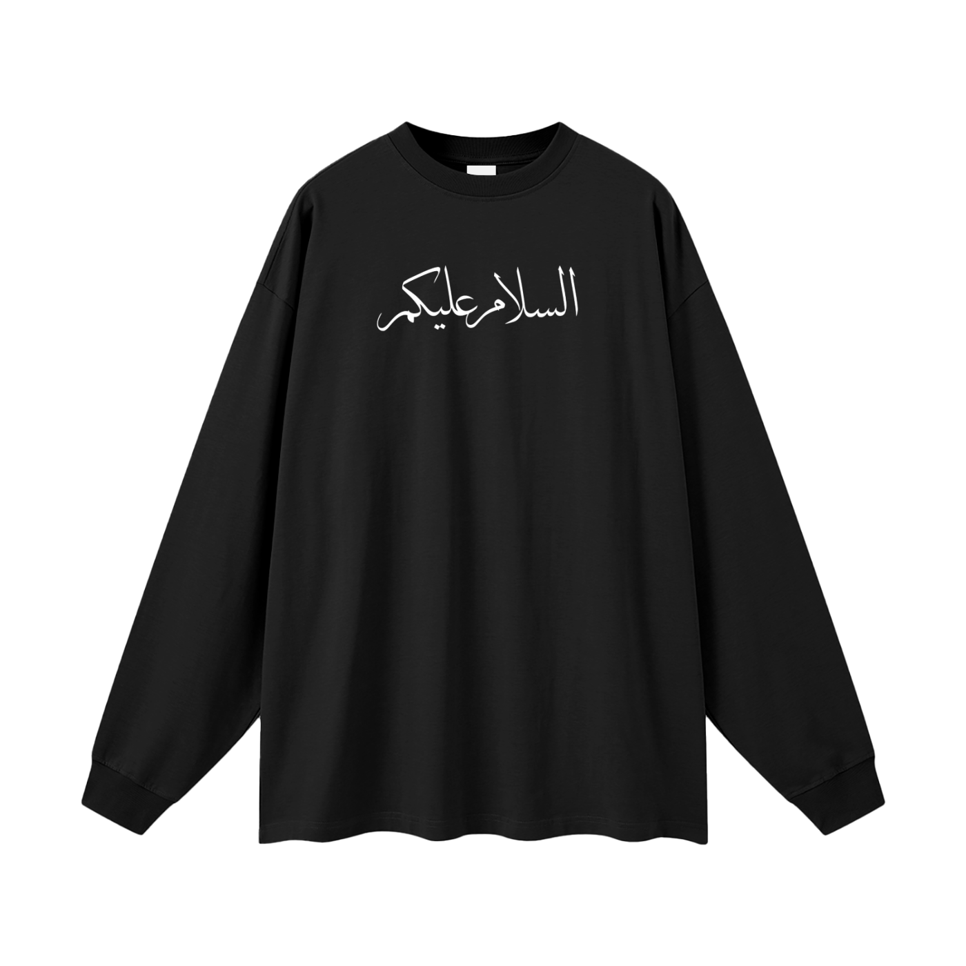 Greetings of Peace Long Sleeves (Black)