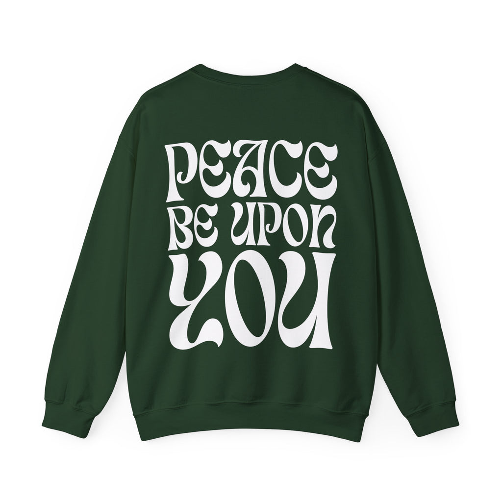 Greetings of Peace Crewneck (Emerald)