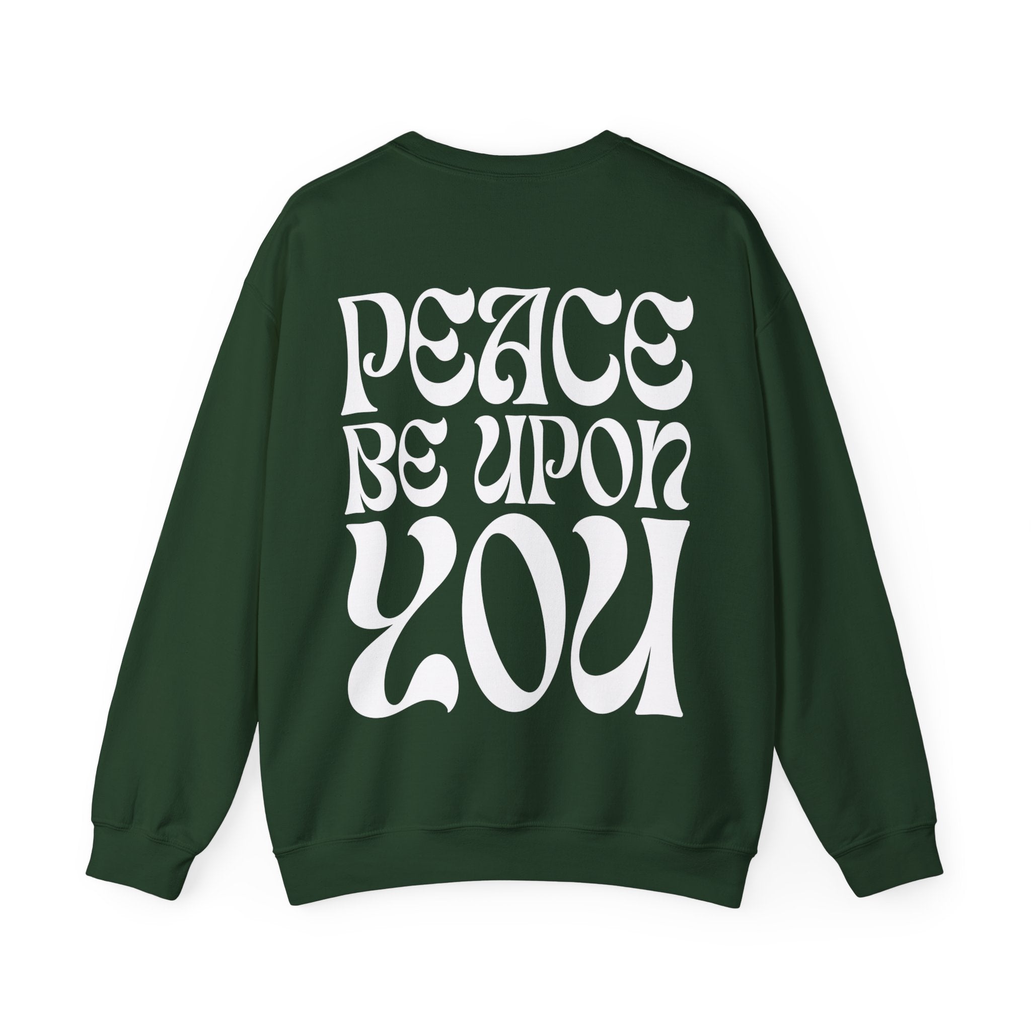 Greetings of Peace Crewneck (Emerald)