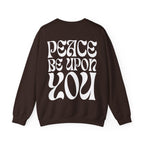 Greetings of Peace Crewneck (Brown)