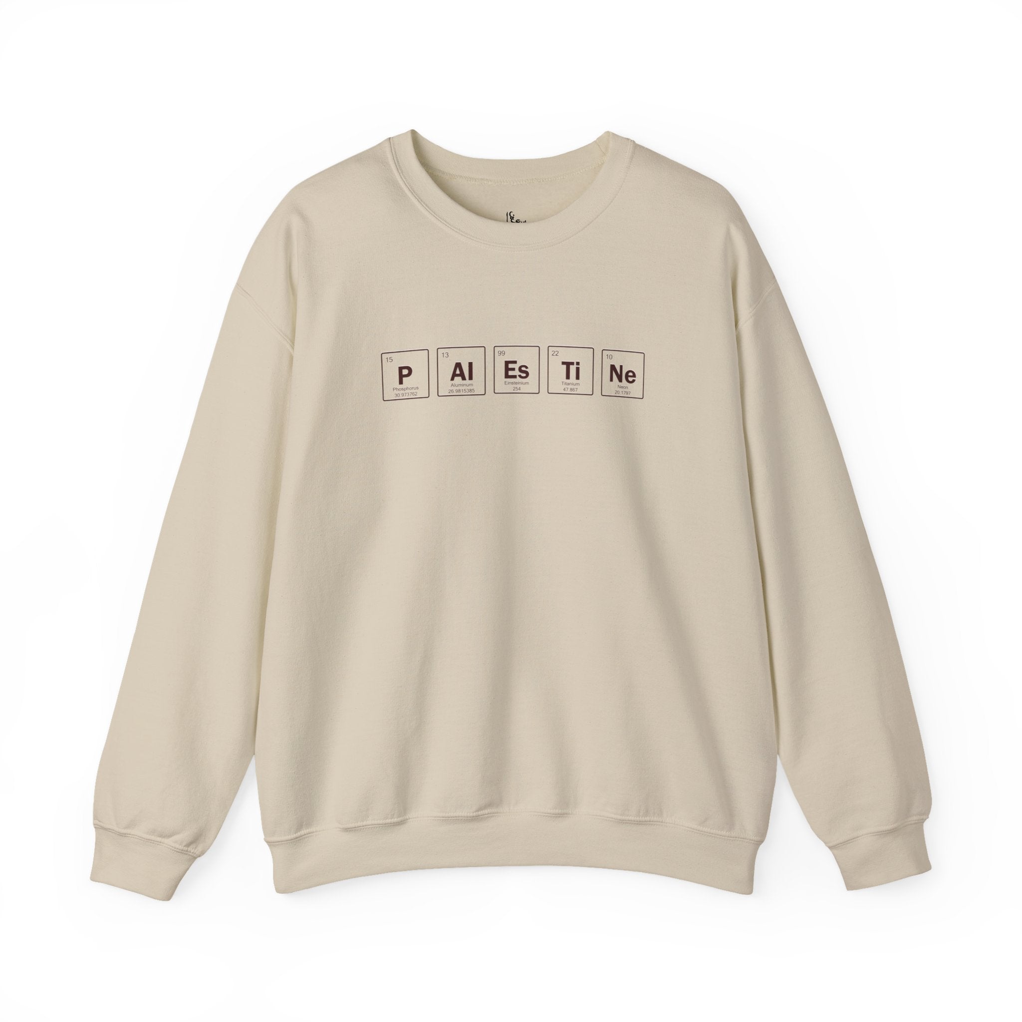 Chemistry of Palestine Crewneck (Beige)