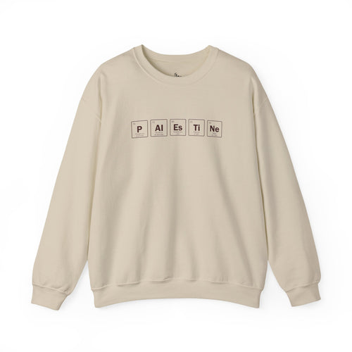Chemistry of Palestine Crewneck (Beige)
