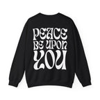 Greetings of Peace Crewneck (Black)