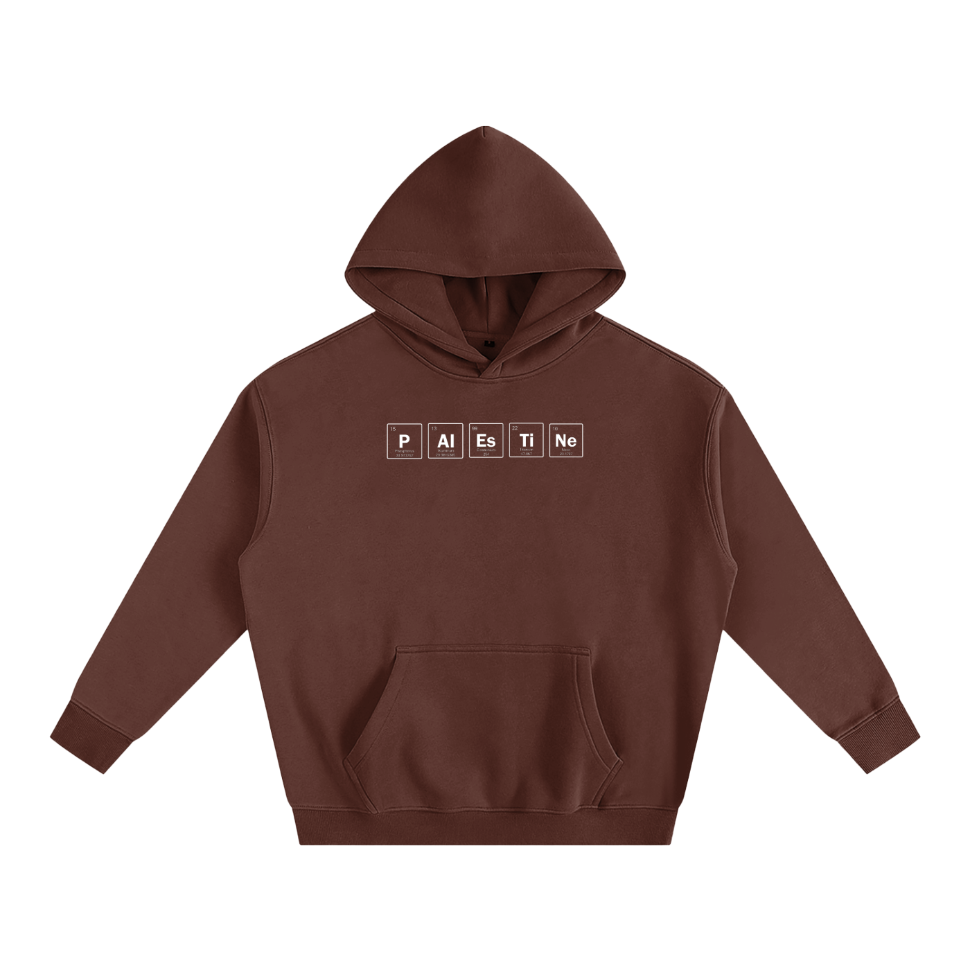 Chemistry of Palestine Hoodie (Brown)