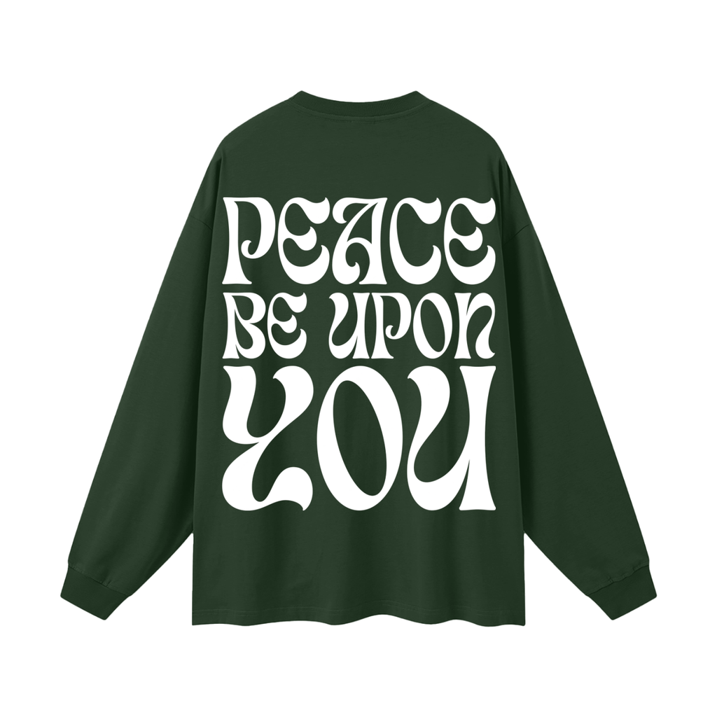 Greetings of Peace Long Sleeves (Emerald)