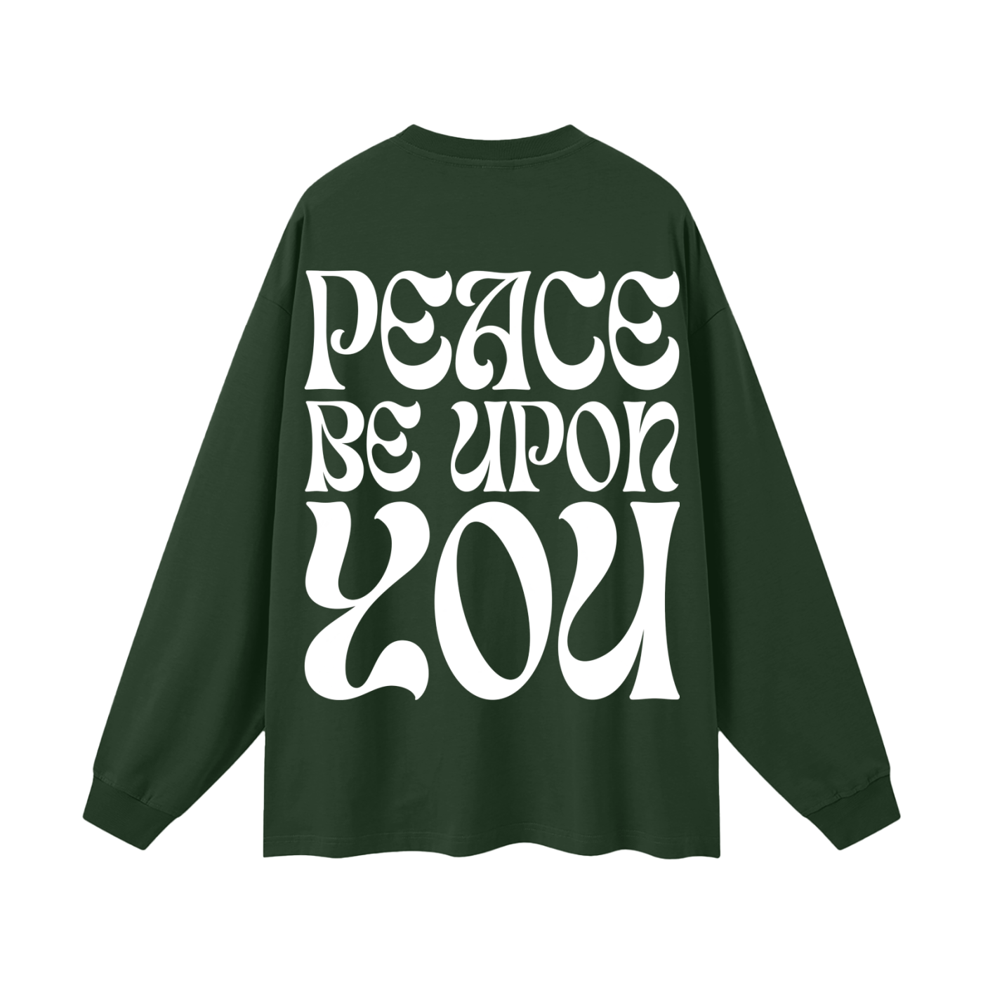 Greetings of Peace Long Sleeves (Emerald)