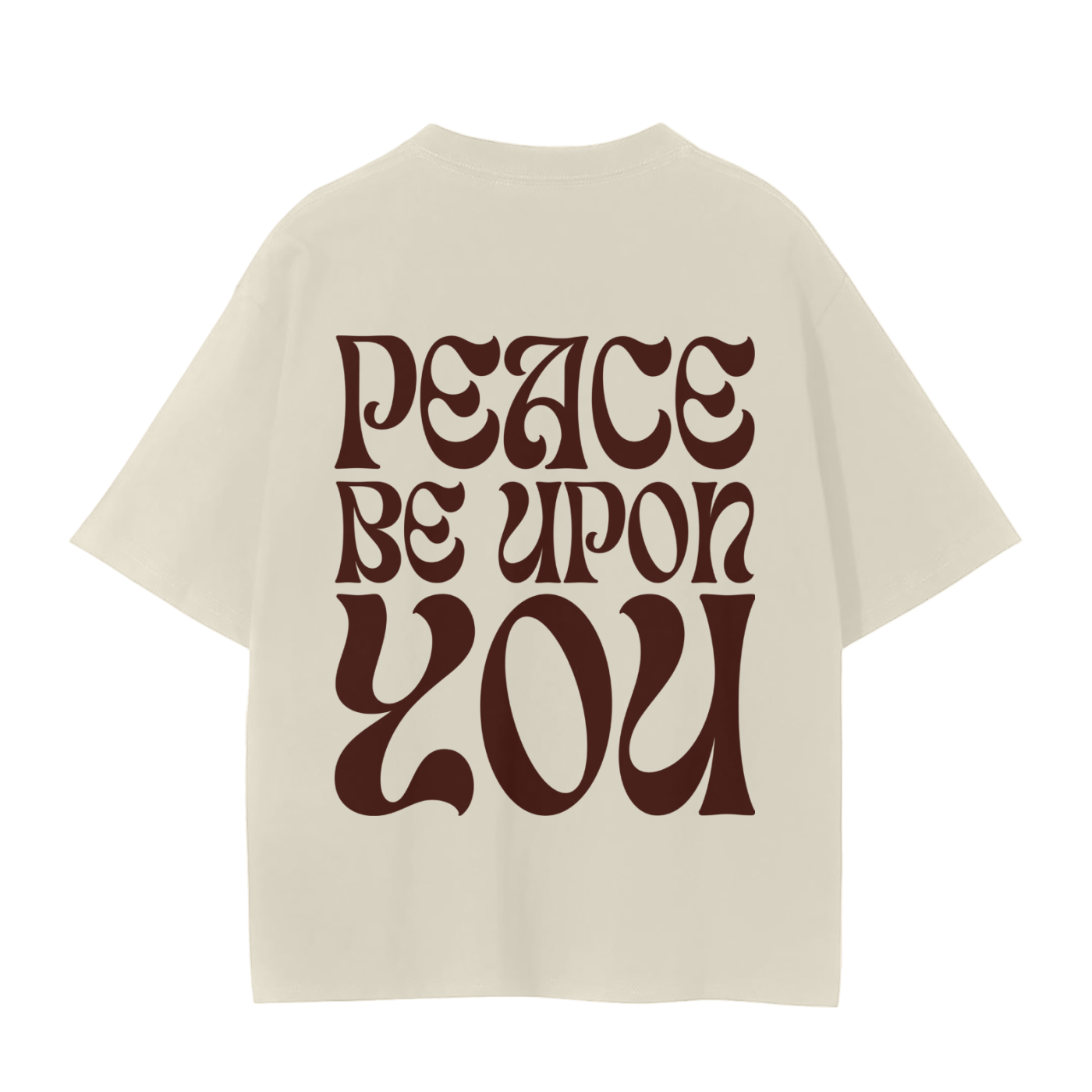Greetings of Peace Tee (Beige)