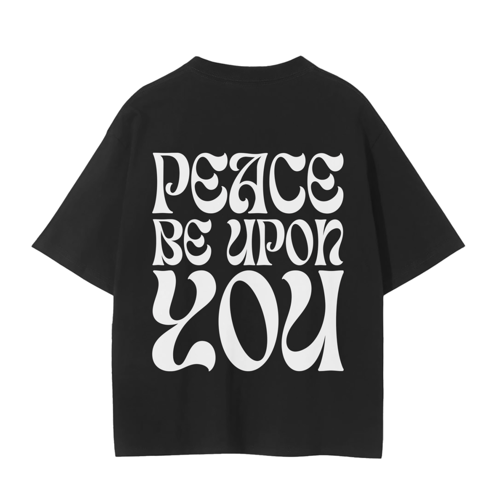 Greetings of Peace Tee (Black)