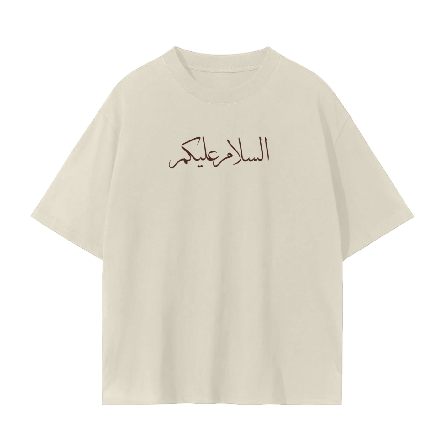 Greetings of Peace Tee (Beige)