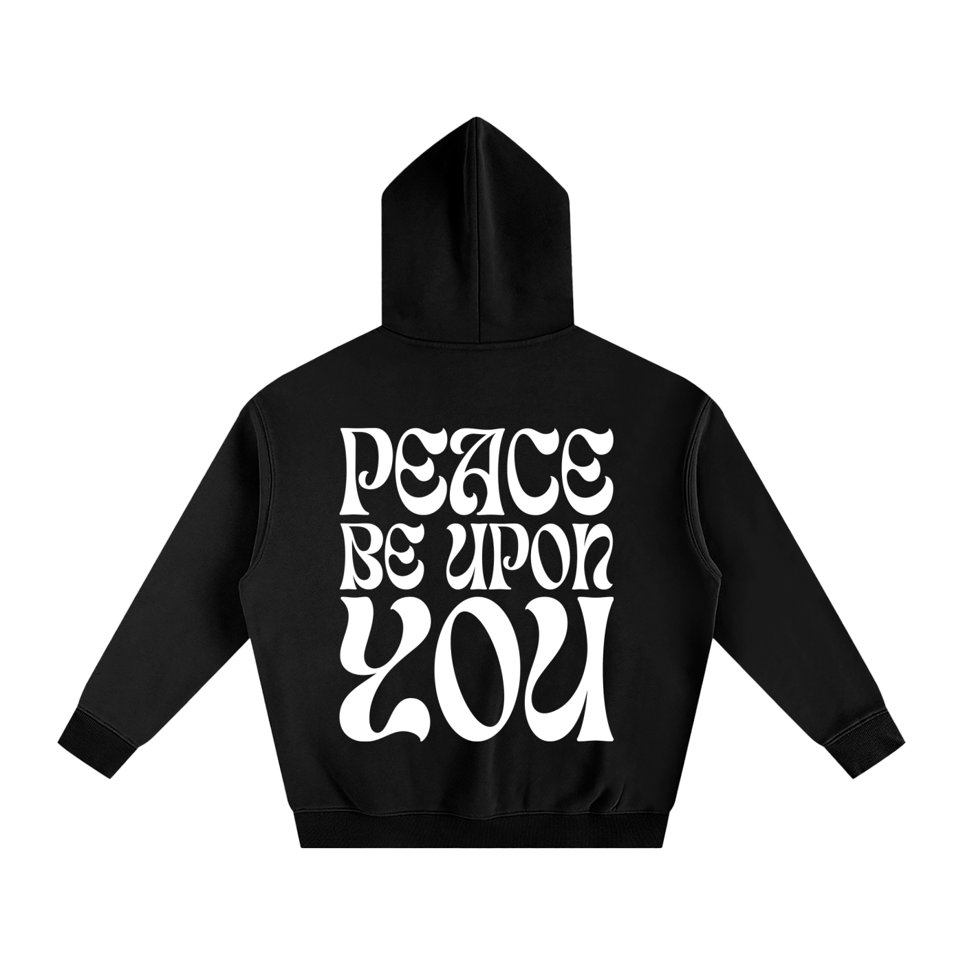 Greetings of Peace Hoodie (Black)