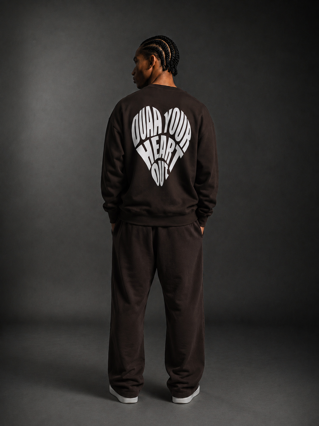 Heart of Dua Crewneck (Brown)