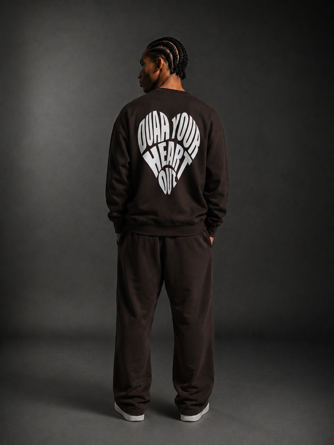 Heart of Dua Crewneck (Brown)