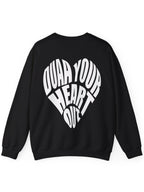Heart of Dua Crewneck (Black)