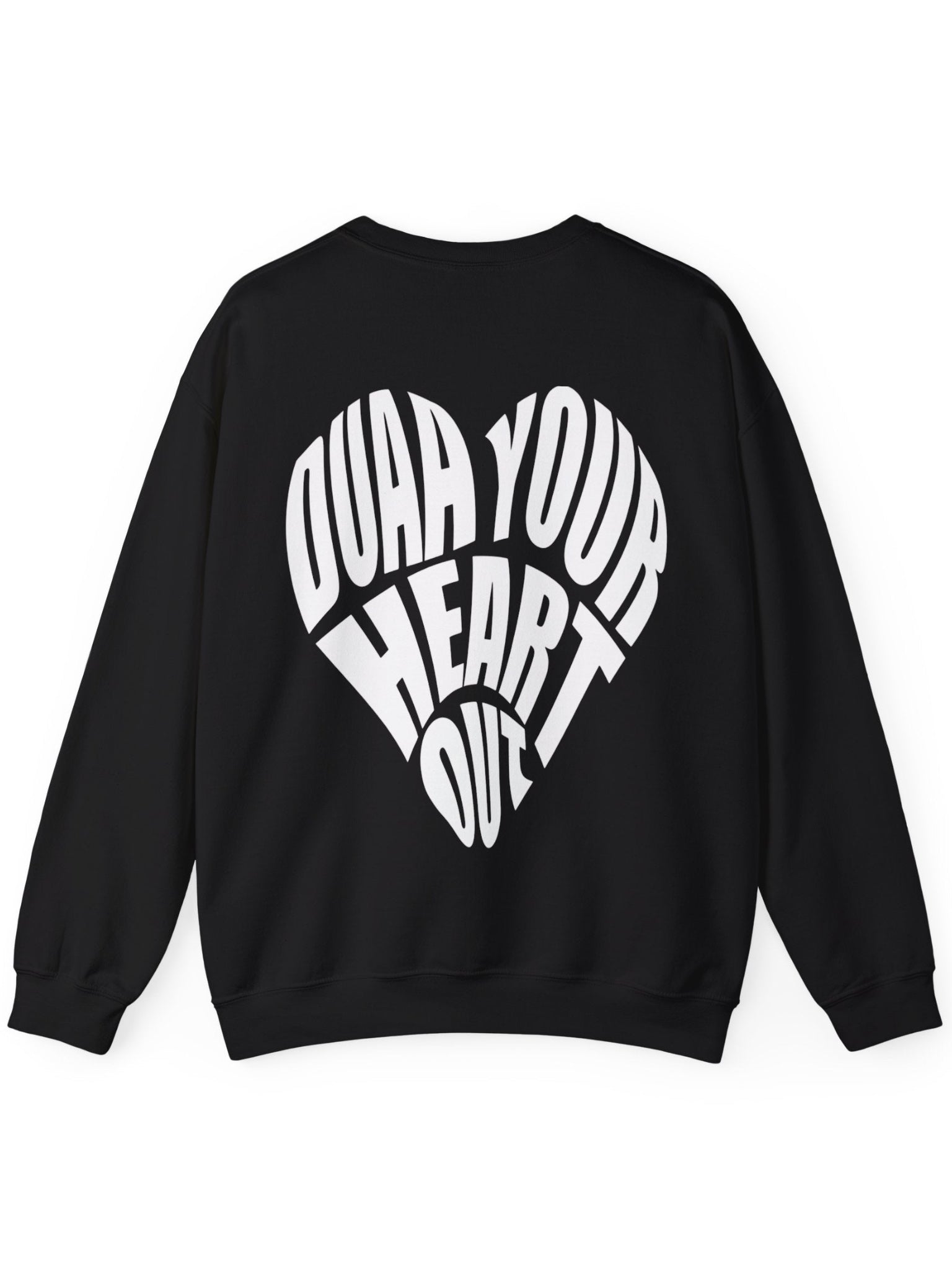 Heart of Dua Crewneck (Black)