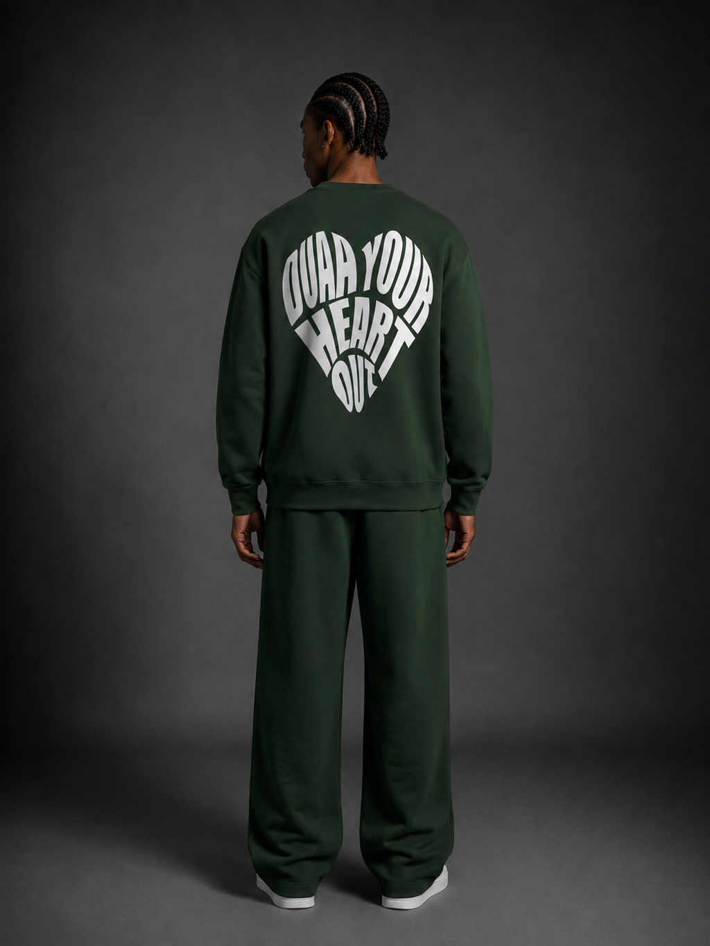 Heart of Dua Crewneck (Emerald)