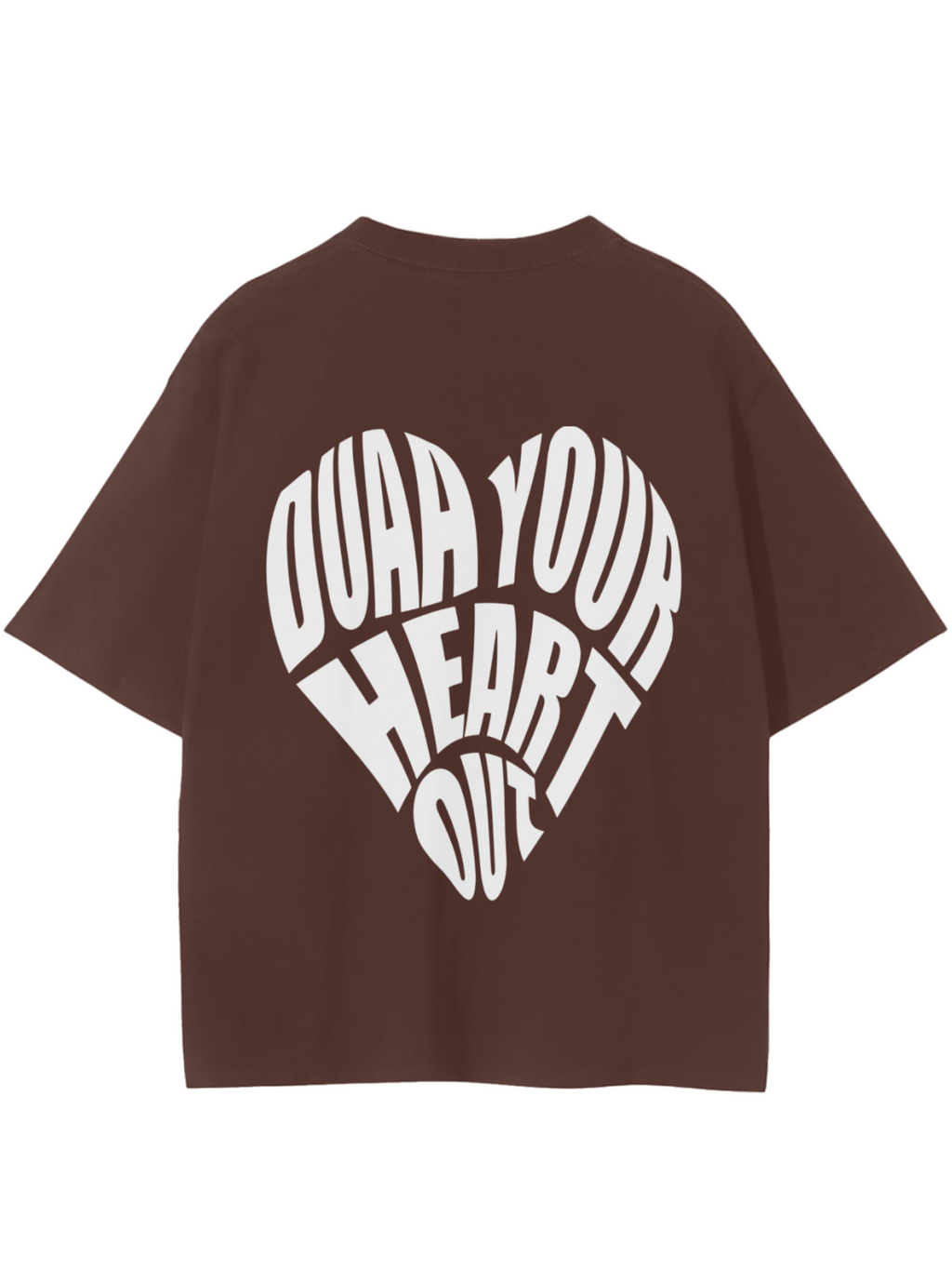 Heart of Dua Tee (Brown)