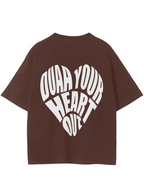 Heart of Dua Tee (Brown)