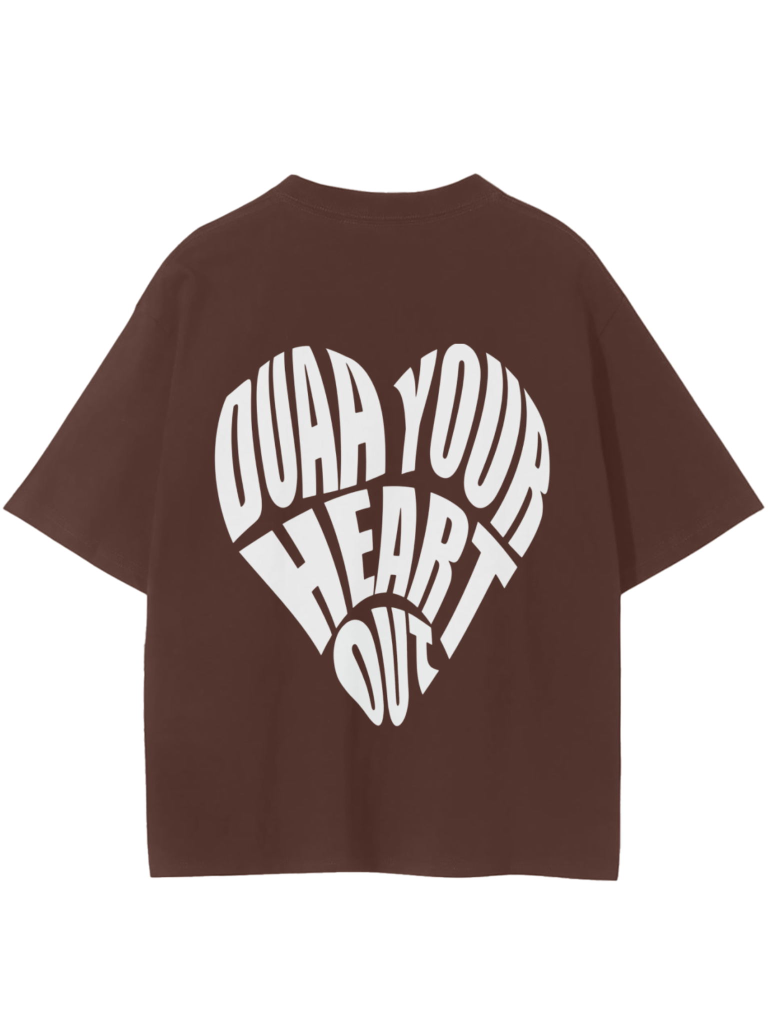 Heart of Dua Tee (Brown)