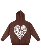 Heart of Dua Hoodie (Brown)