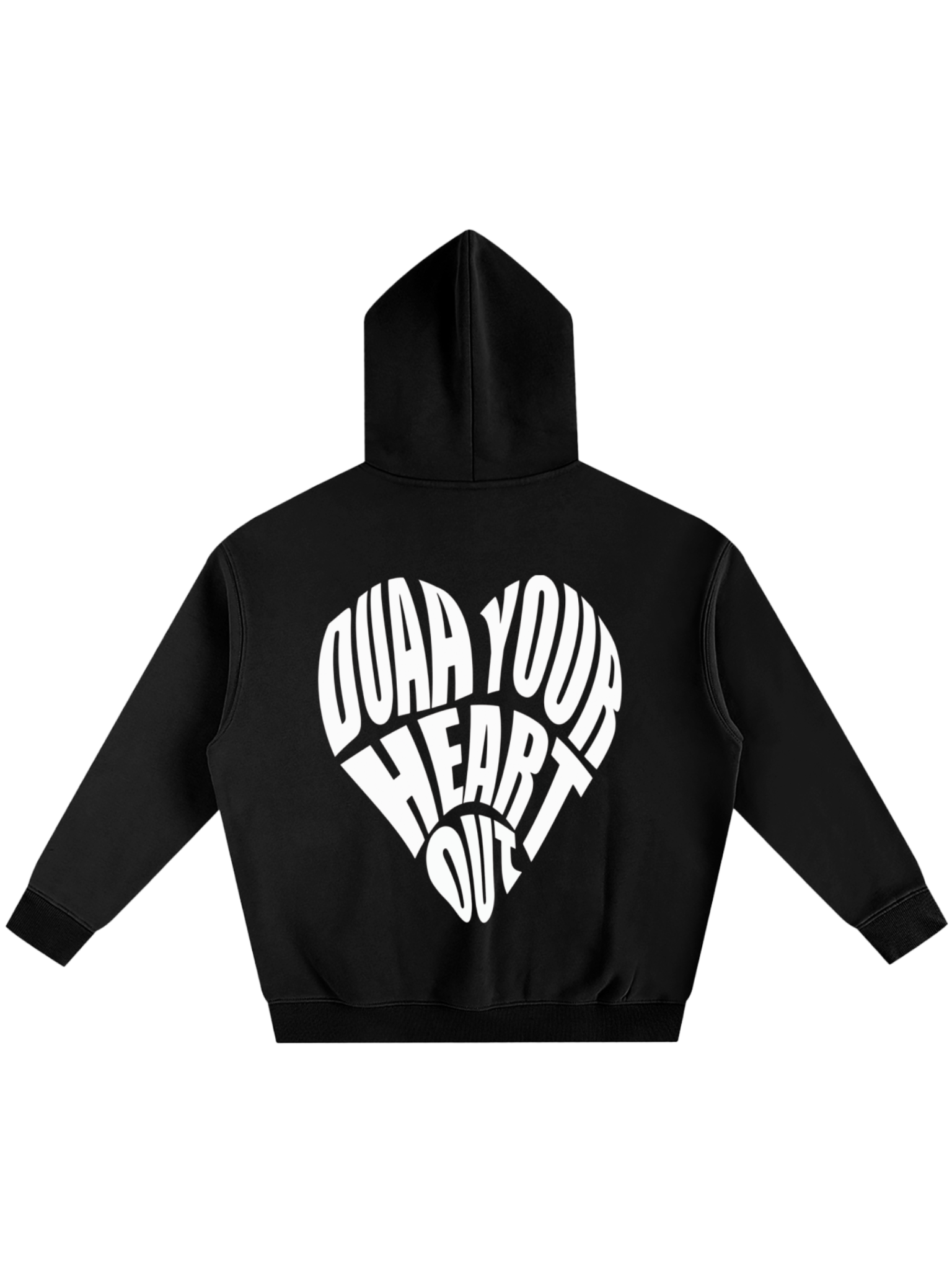 Heart of Dua Hoodie (Black)