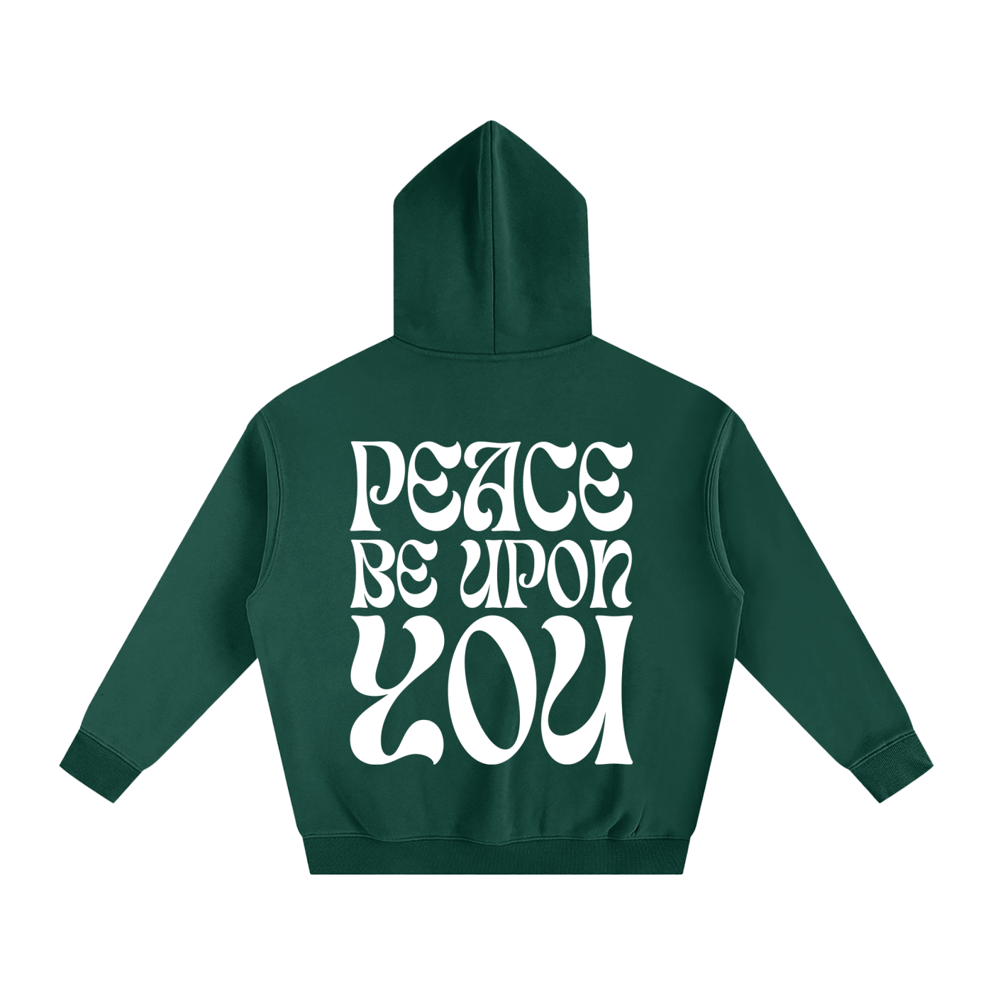 Greetings of Peace Hoodie (Emerald)