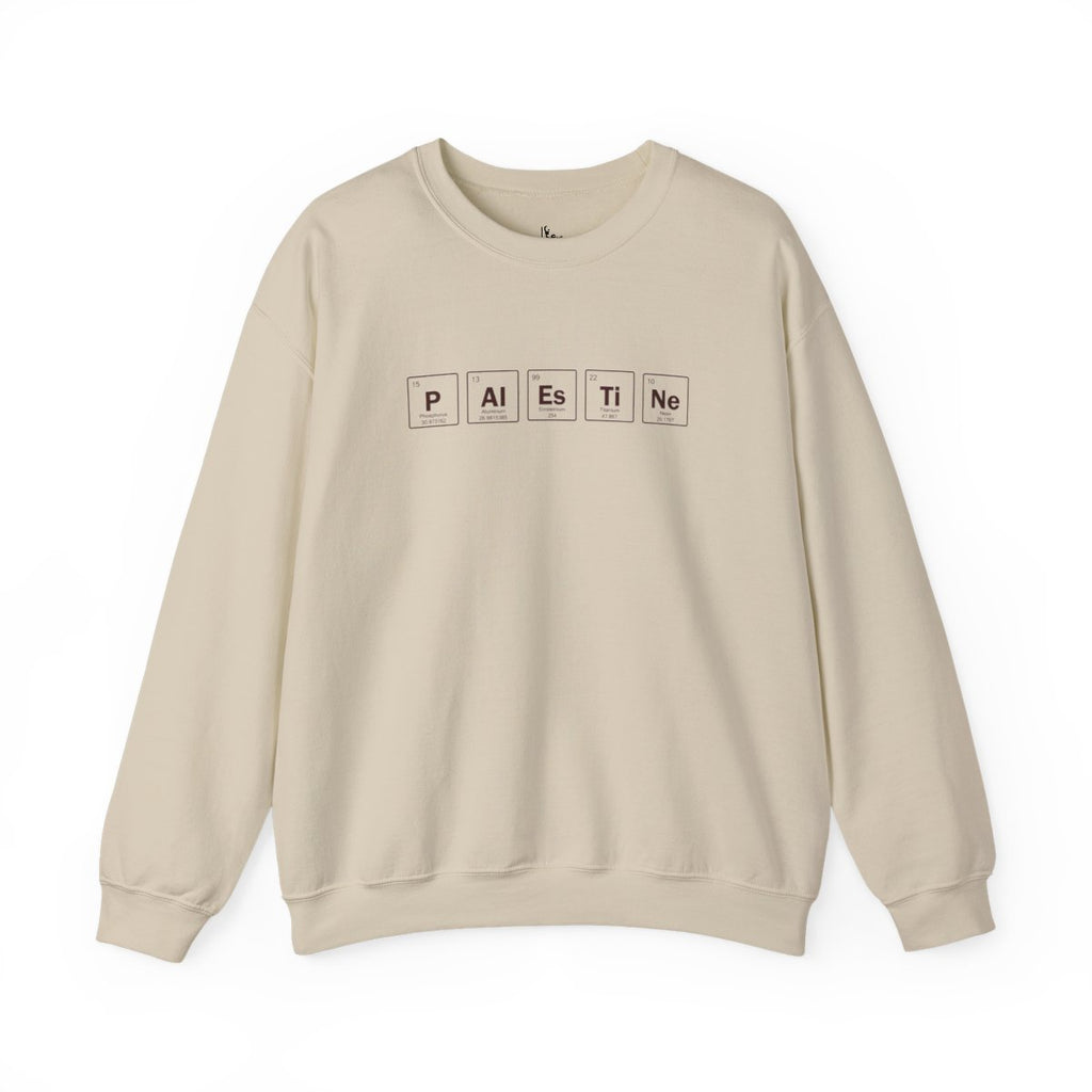 Chemistry of Palestine Crewneck (Beige)