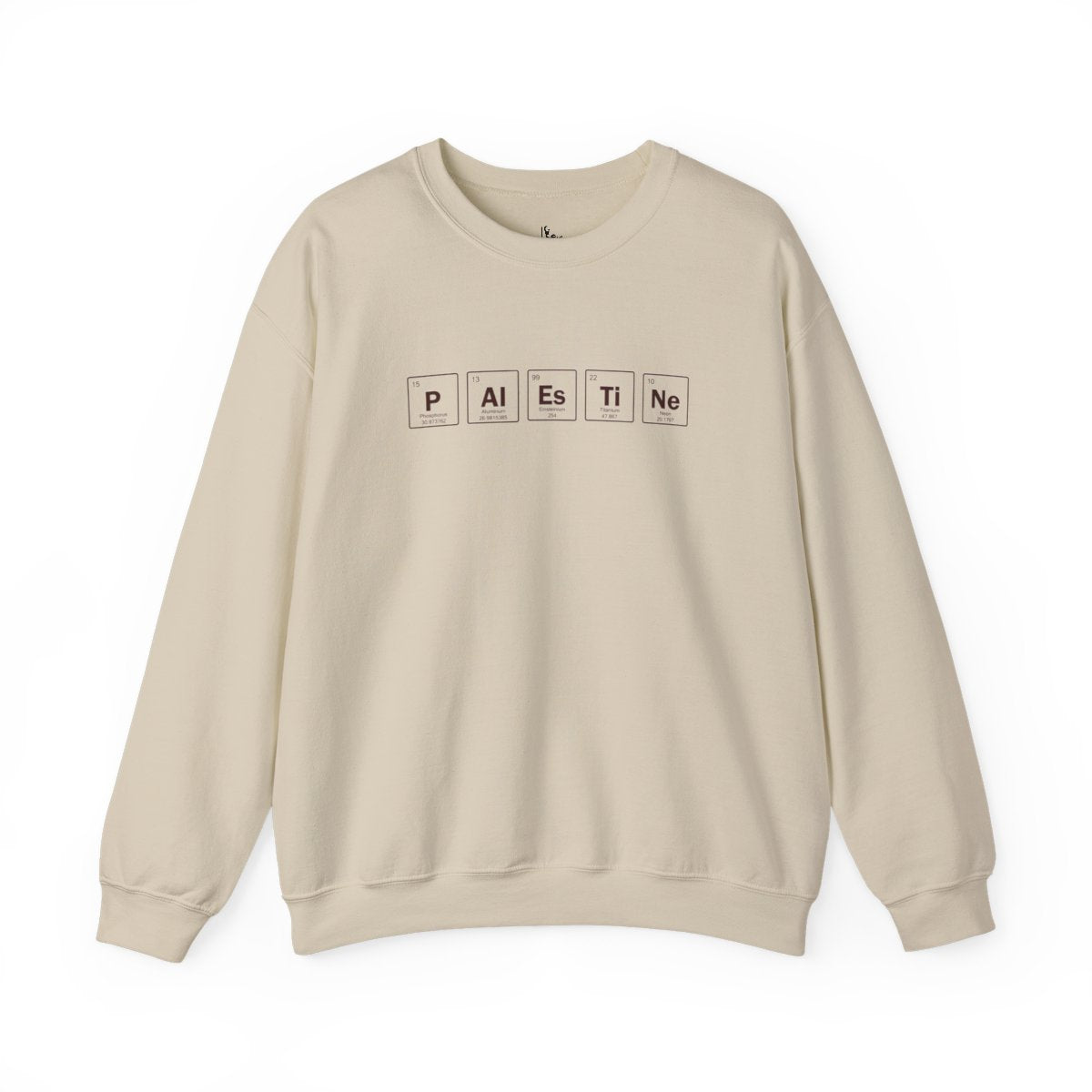 Chemistry of Palestine Crewneck (Beige)