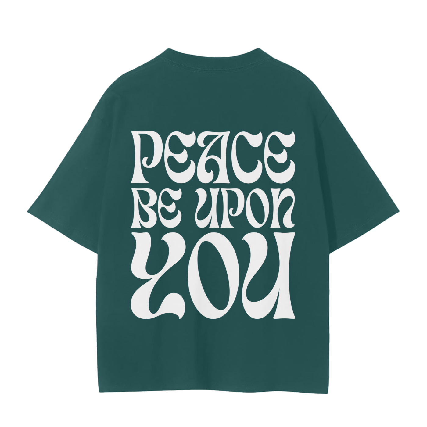 Greetings of Peace Tee (Emerald)