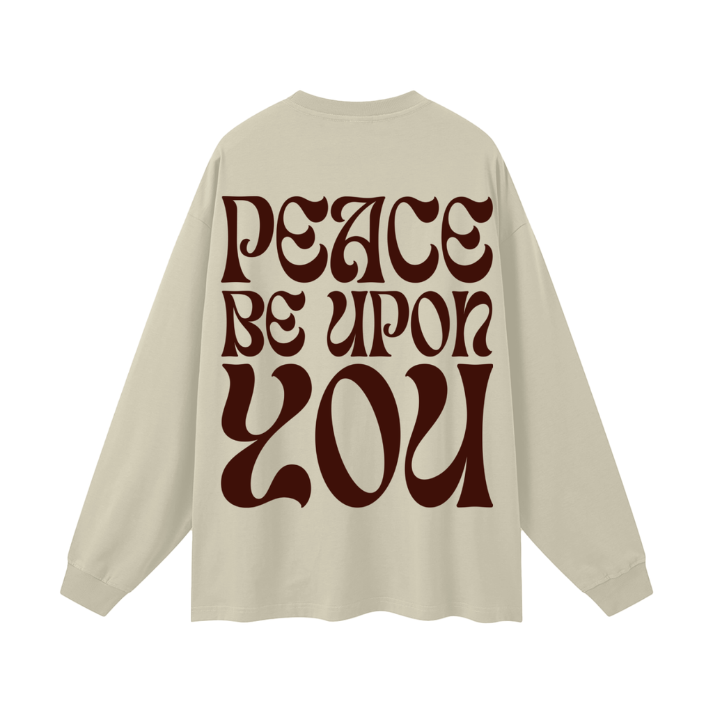 Greetings of Peace Long Sleeves (Beige)